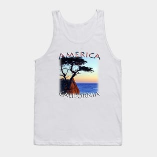 America - California - Monterey Lone Cypress Tank Top